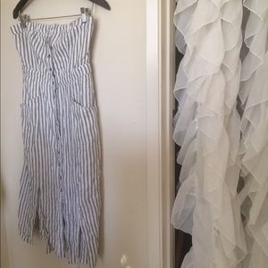 Urban Outfitters BDG strapless midi dress